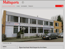 Tablet Screenshot of fitnesscentrum-multisports.nl